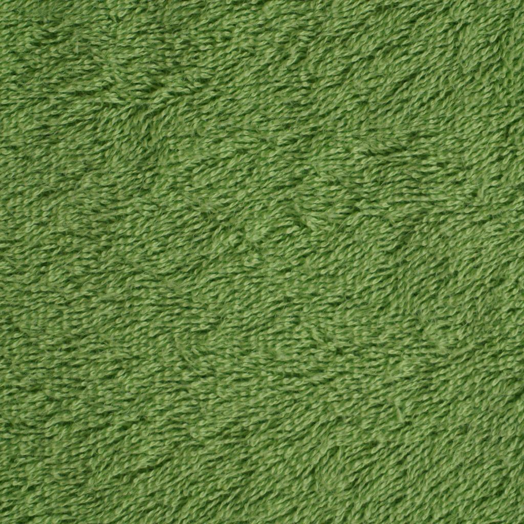 Frotteestoff aus Baumwolle hellgrün